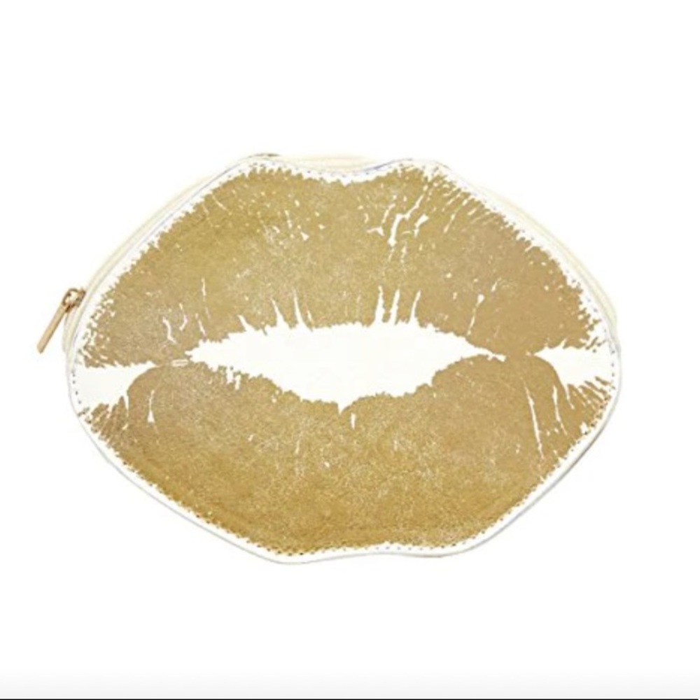 NWT C.R. GIBSON HIDEAWAY LEATHERETTE LIP POUCH